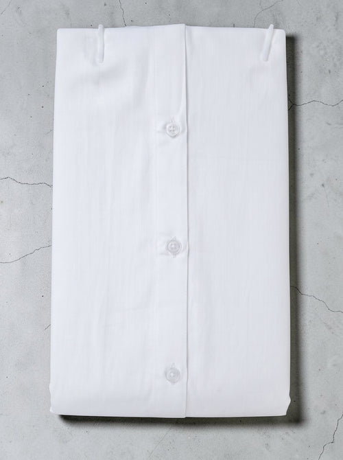 ORVINO Men's Premium Cotton White Shirt - Formal Wear